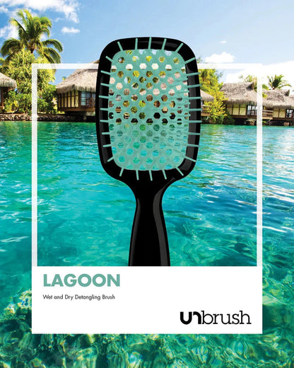 Detangling Hairbrush lagoon