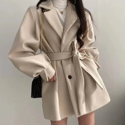 The Hooded Wool Coat