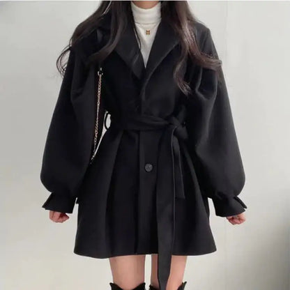 The Hooded Wool Coat