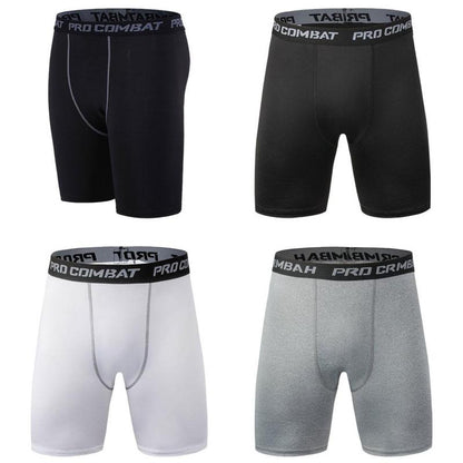 Men's Fitness Elastic Shorts pack of 4