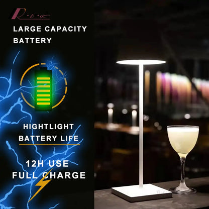 Waterproof Rechargeable Table Lamp