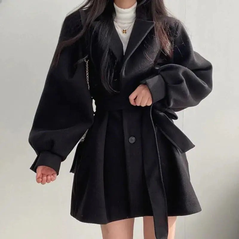 The Hooded Wool Coat