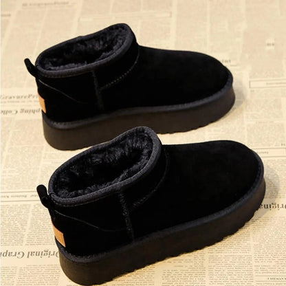 Lux Classic Mini Boots black color